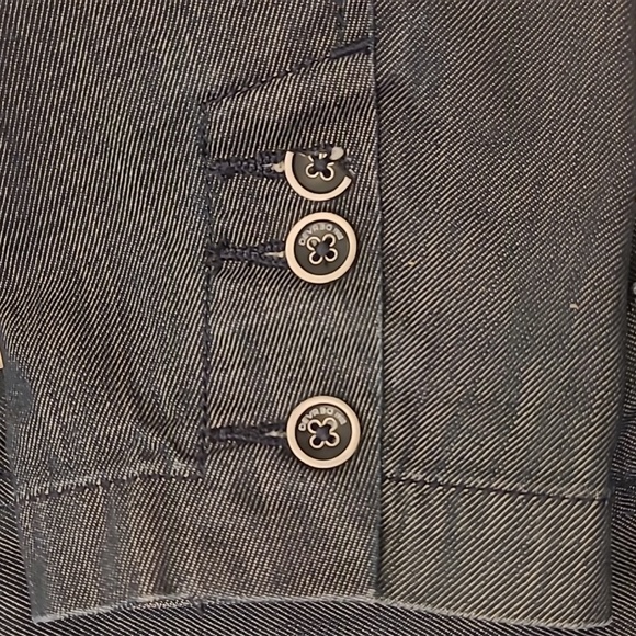 Devred 1902 Denim/Jean Blazer Jacket w/ Pockets Vintage Summer Collection - Picture 5 of 14